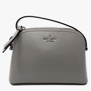 Kate Spade Elegant Gray Shoulder Bag